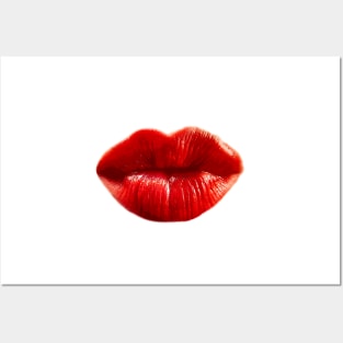 Pouting lips Posters and Art